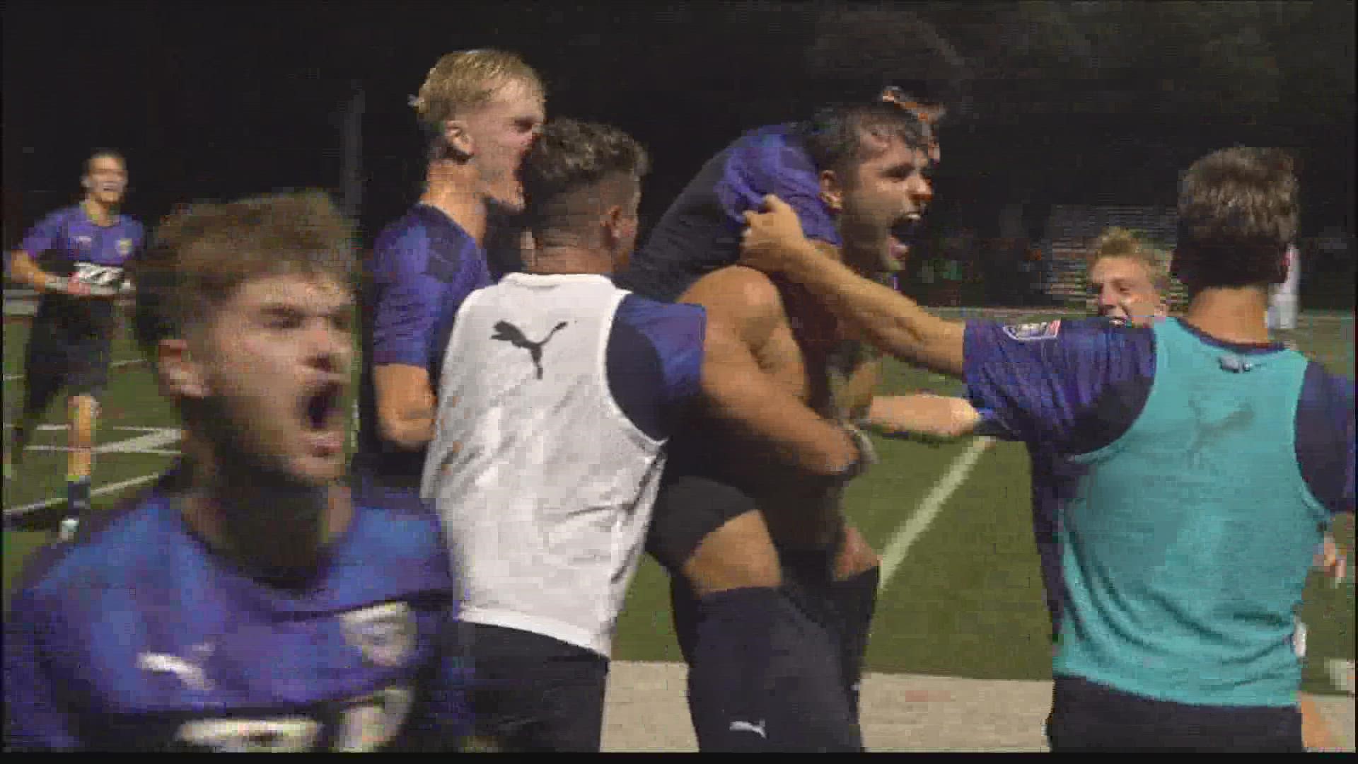 Reed Davis' game-winner in stoppage time helped complete the comeback for the Armada.