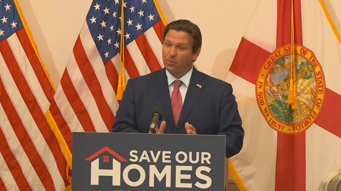 Gov. DeSantis' property tax plan raises concerns over funding for local services
