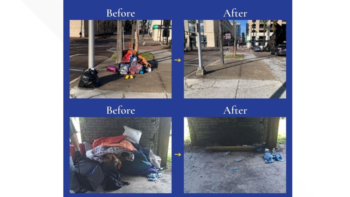 Jacksonville police remove 'nuisance debris', community reacts - Vimarsana News