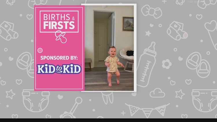 Births & Firsts: Happy 1st Birthday Eloise! She's Walking! (FCL May 19, 2022)