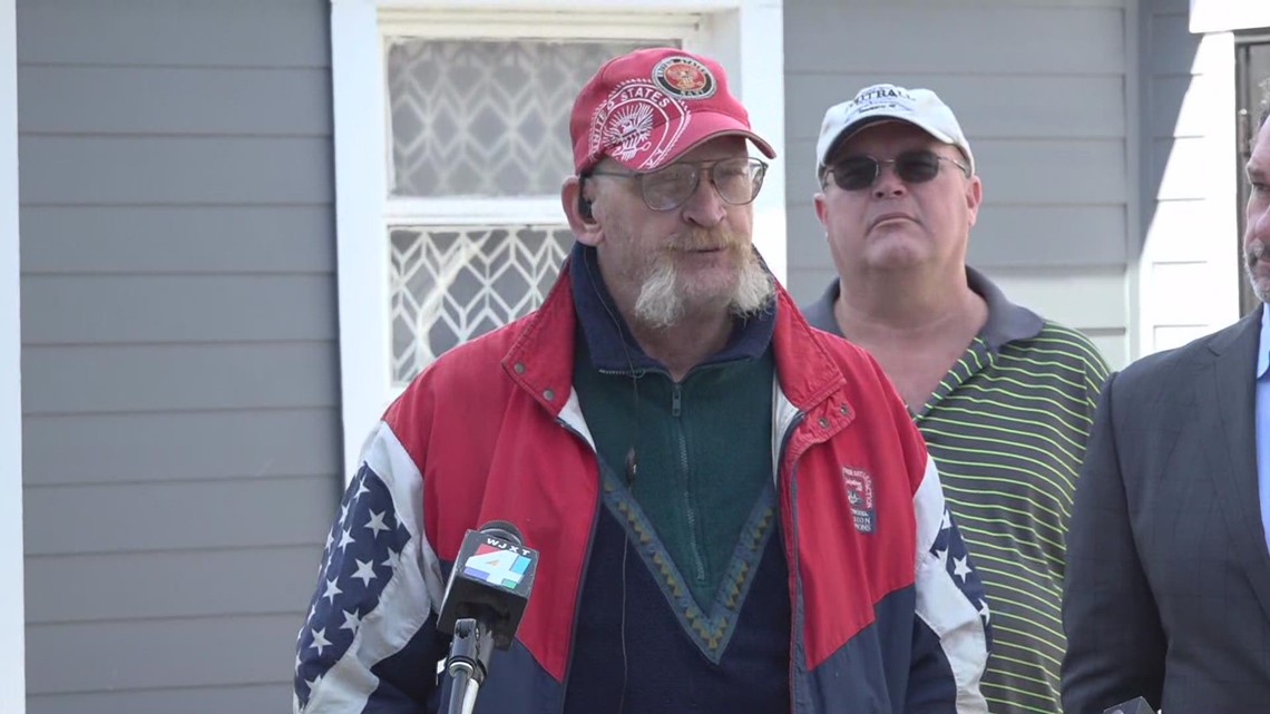 James Hodges, attorney, Lake City community members speak about alleged