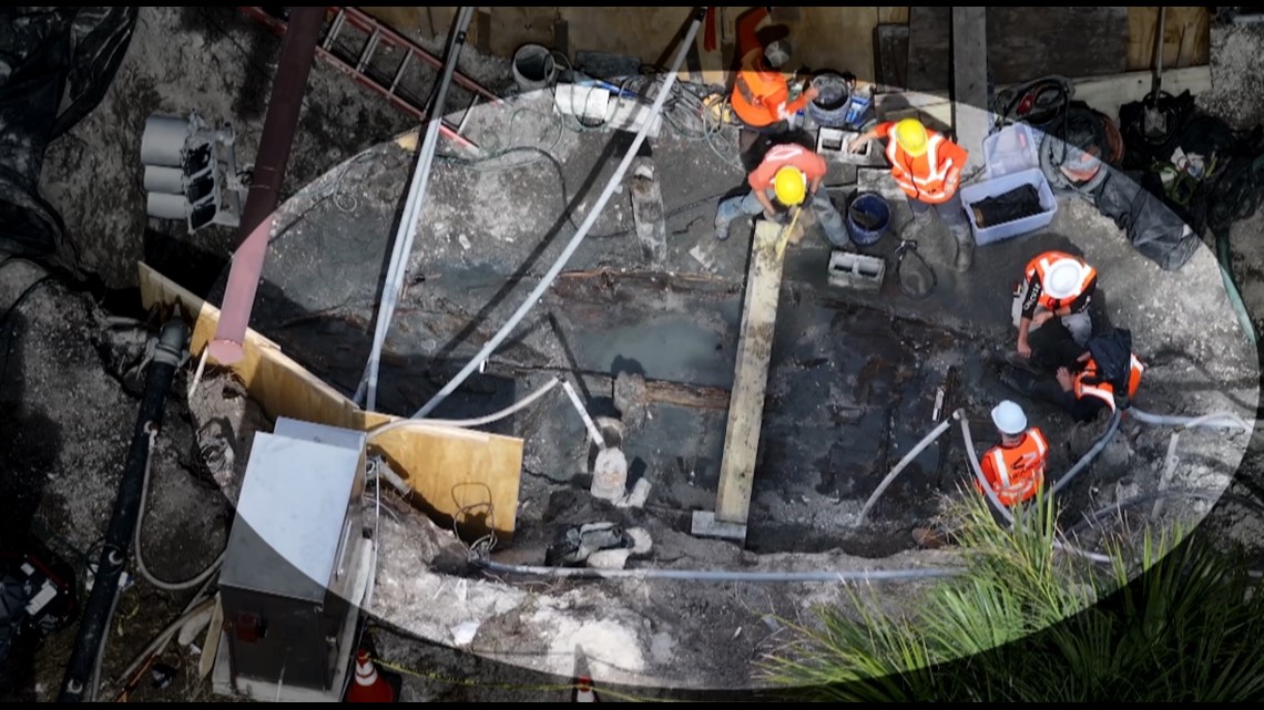19th century boat found under road Bridge of Lions St. Augustine - Vimarsana News