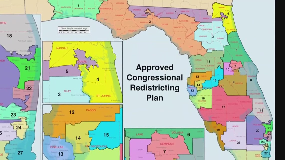 Federal Trial On Desantis Redrawn Congressional Maps Set To Resume