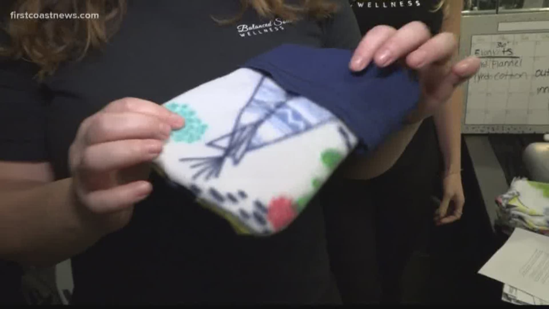 Volunteers at Balanced Soul Wellness are making pouches for animals like young kangaroos and koalas that lost their mothers.