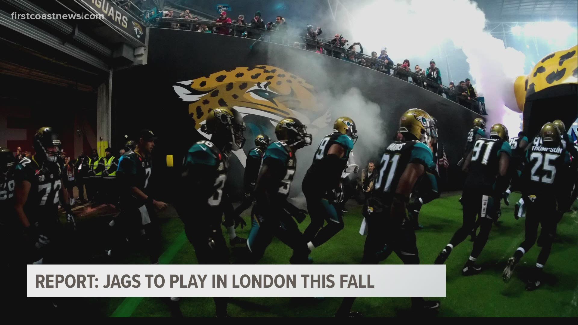 The Jaguars are expected to play in London this fall.