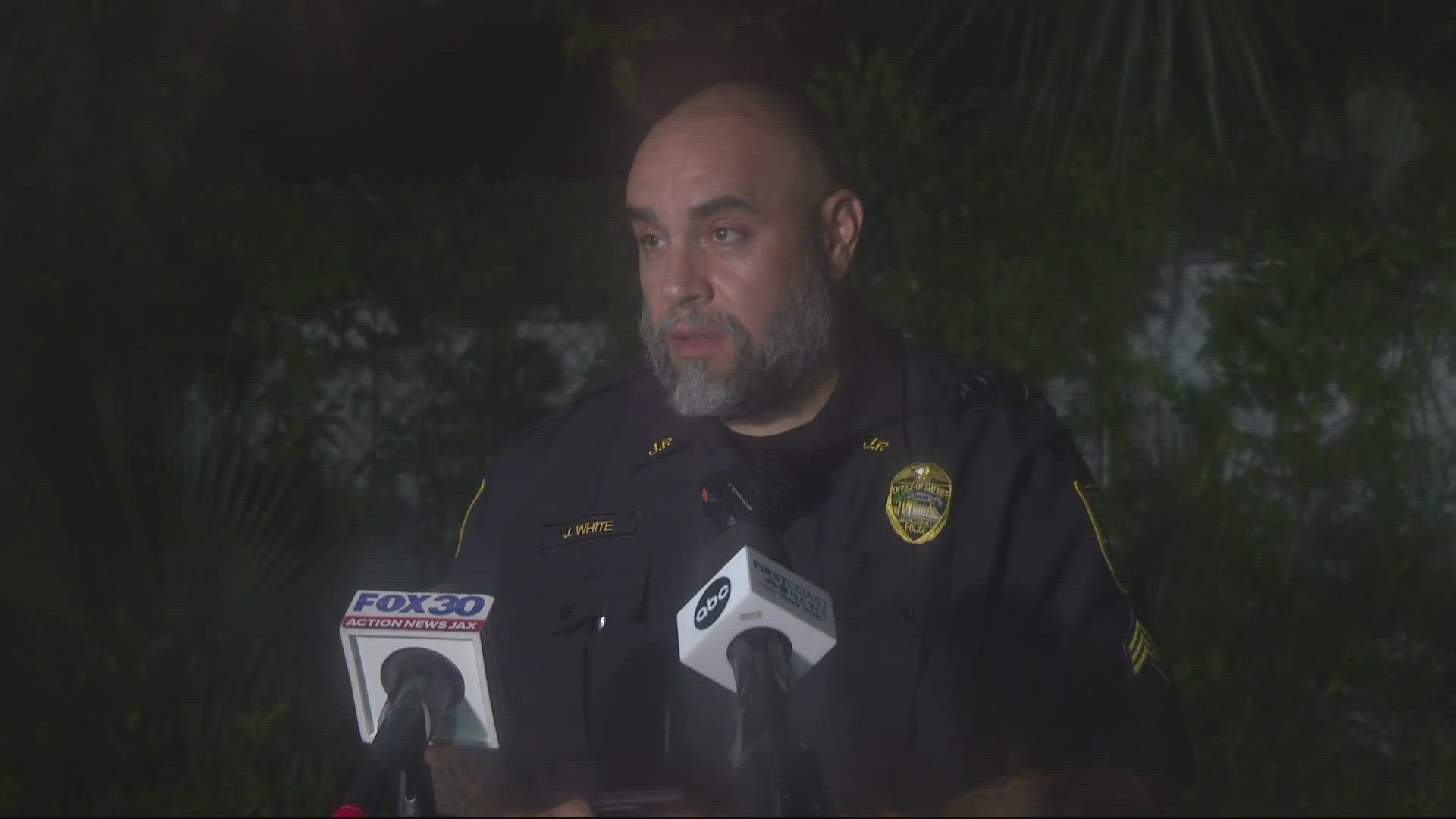 The Jacksonville Sheriff's Office says they told residents in the neighborhood to evacuate if they could, or shelter in place.