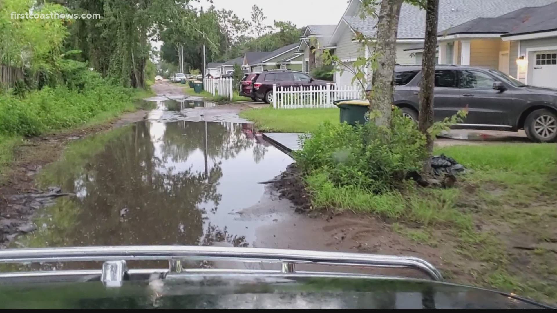 The Sans Pareil neighborhood has been long-plagued by issues with roadways and drainage that residents say have only worsened.