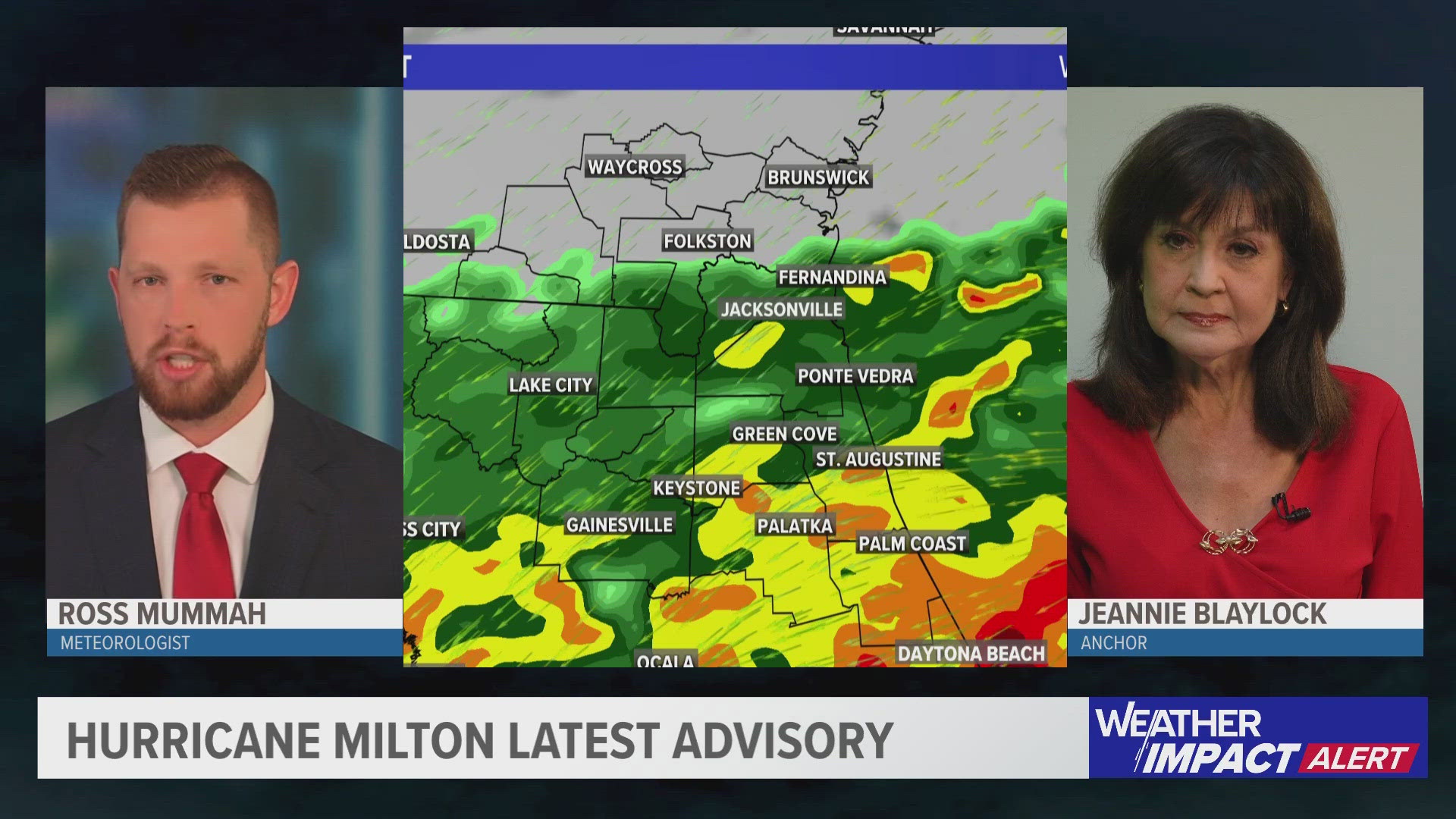 Meteorologist Ross Mummah and First Coast News Jeannie Blaylock answer your questions as Milton approaches.