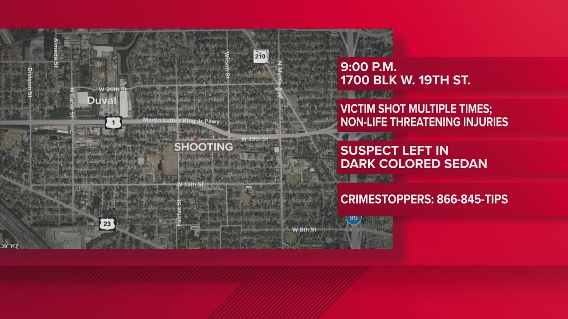 Man recovering after being shot in front yard of home on Jacksonville's ...