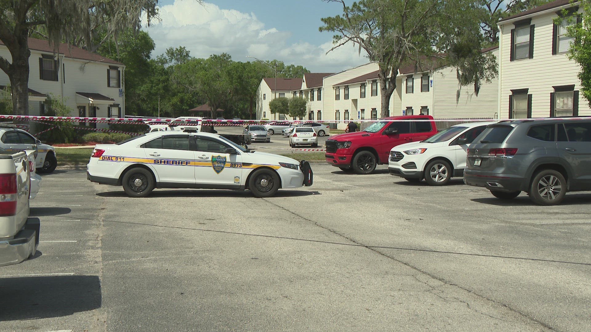 Scene of reported shooting on Blanding Boulevard