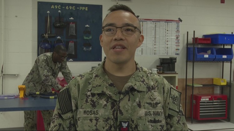 Stories of Service: Luis Fernando Rosas Pineda helps build helicopters for the Navy