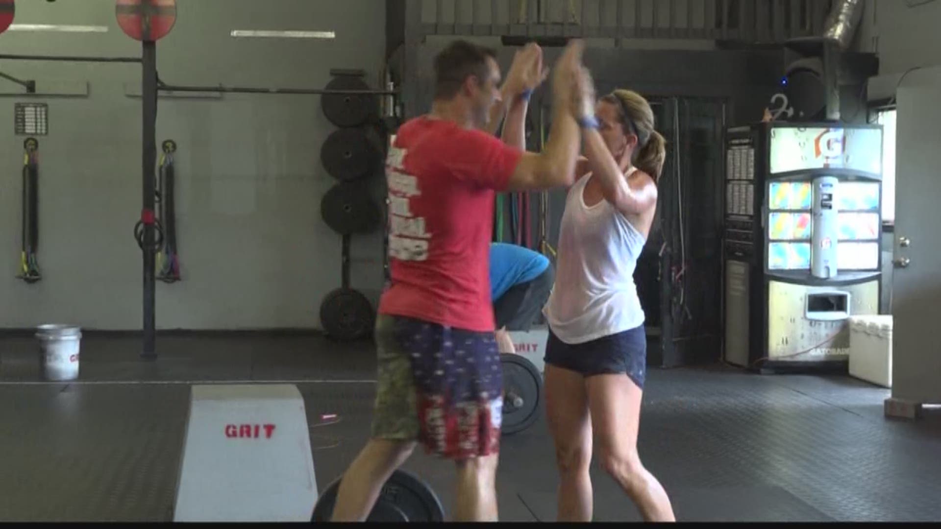 He says crossfit helps him be prepared for his community by making him stronger