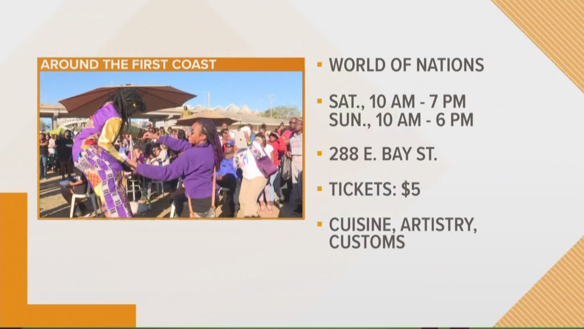 There are so many events on the First Coast this weekend. Be sure to get out and enjoy them!