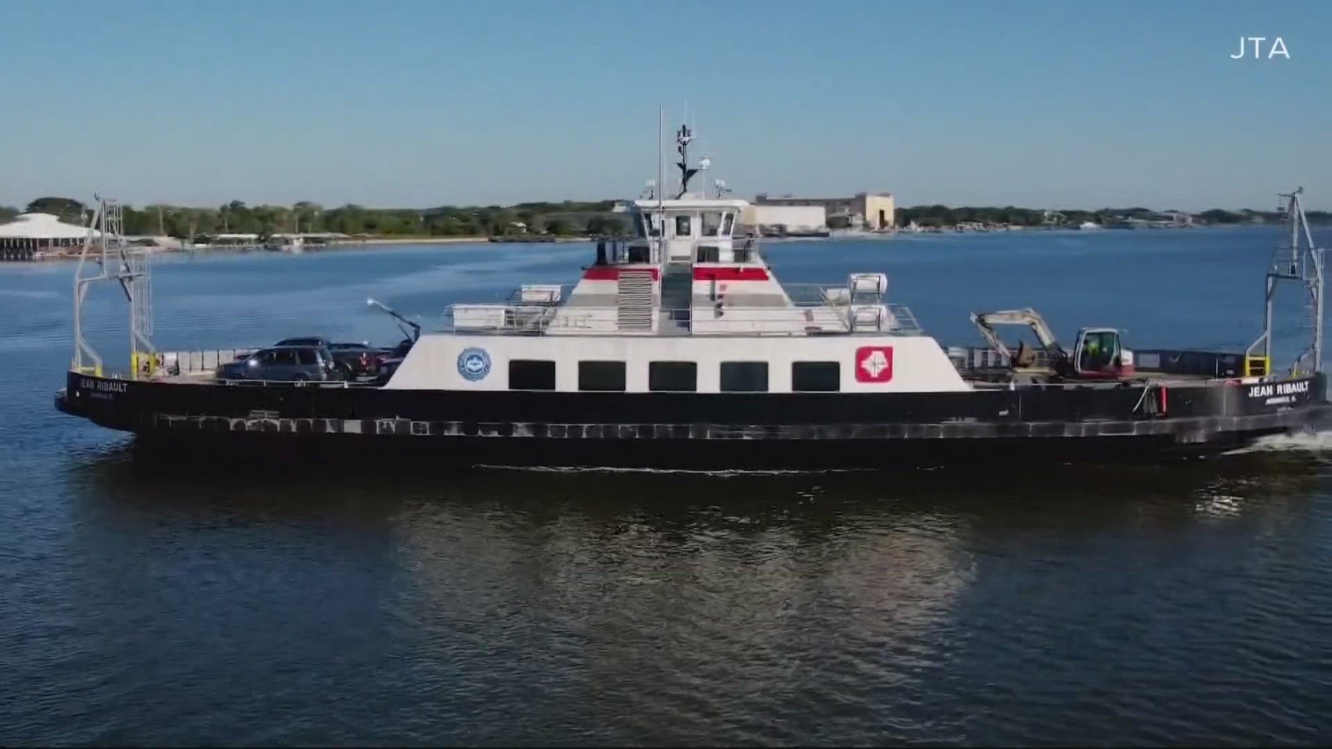 The St. Johns River ferry reopened Wednesday after being closed for maintenance. It is a car and passenger ferry that connects the north and south ends of A1A