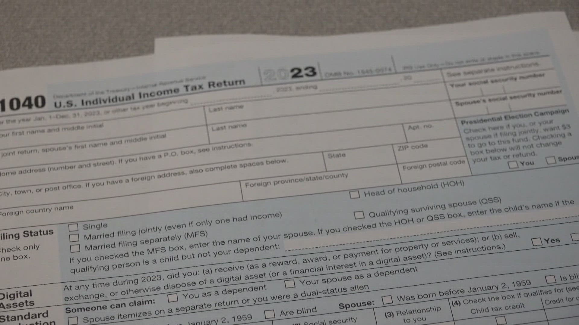 People can begin submitting their tax returns for tax year 2023 starting Jan. 29.