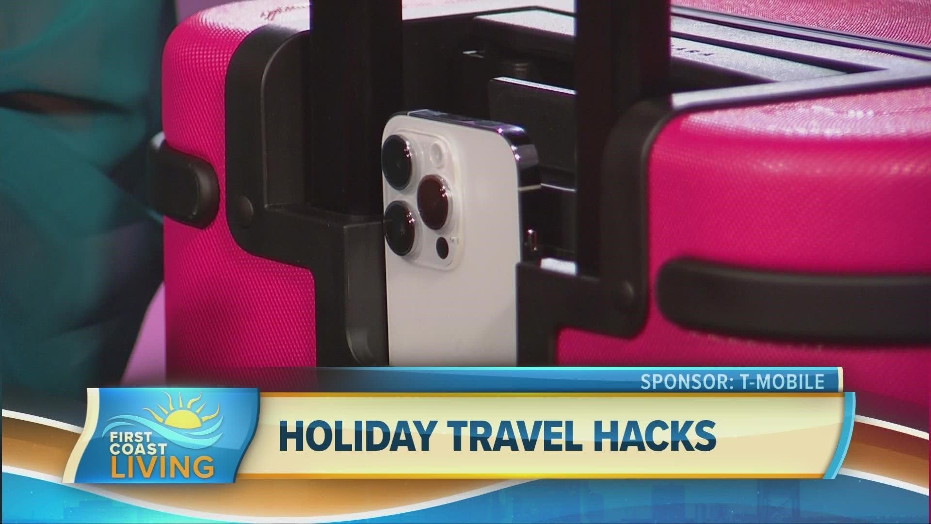 Travel Filmmaker and Host, Juliana Broste shares her top travel hacks ahead of the holidays.