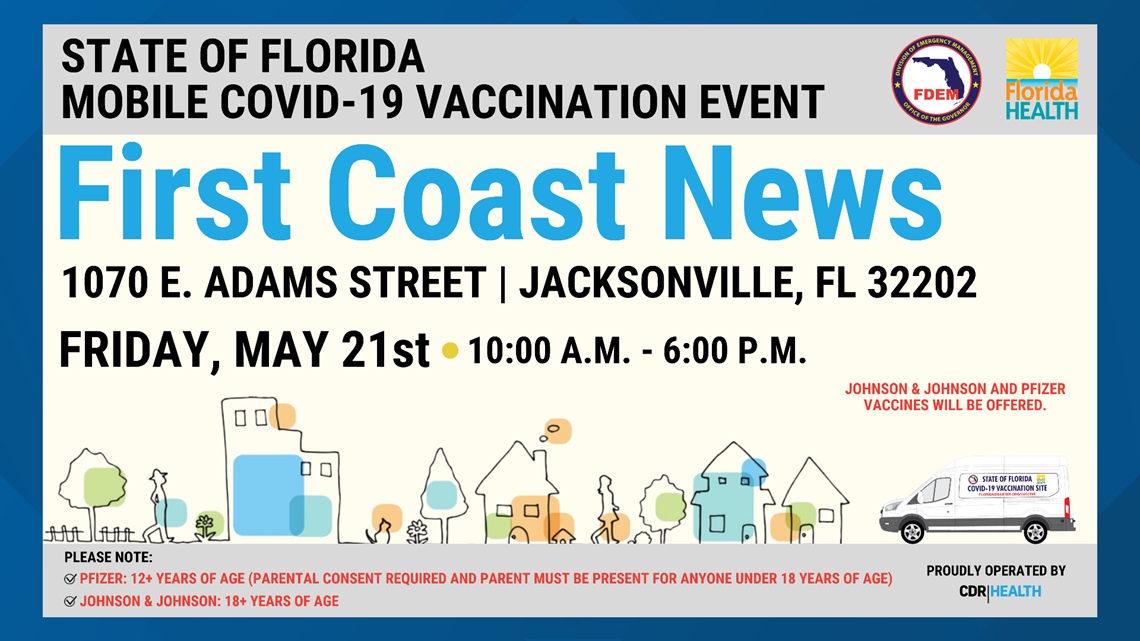 First Coast News Hosts Mobile Covid 19 Vaccination Site Firstcoastnews Com