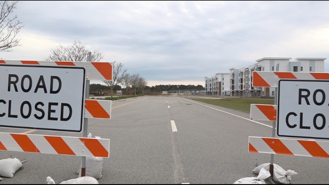St. Johns Parkway changing to County Road 2209 in SJC