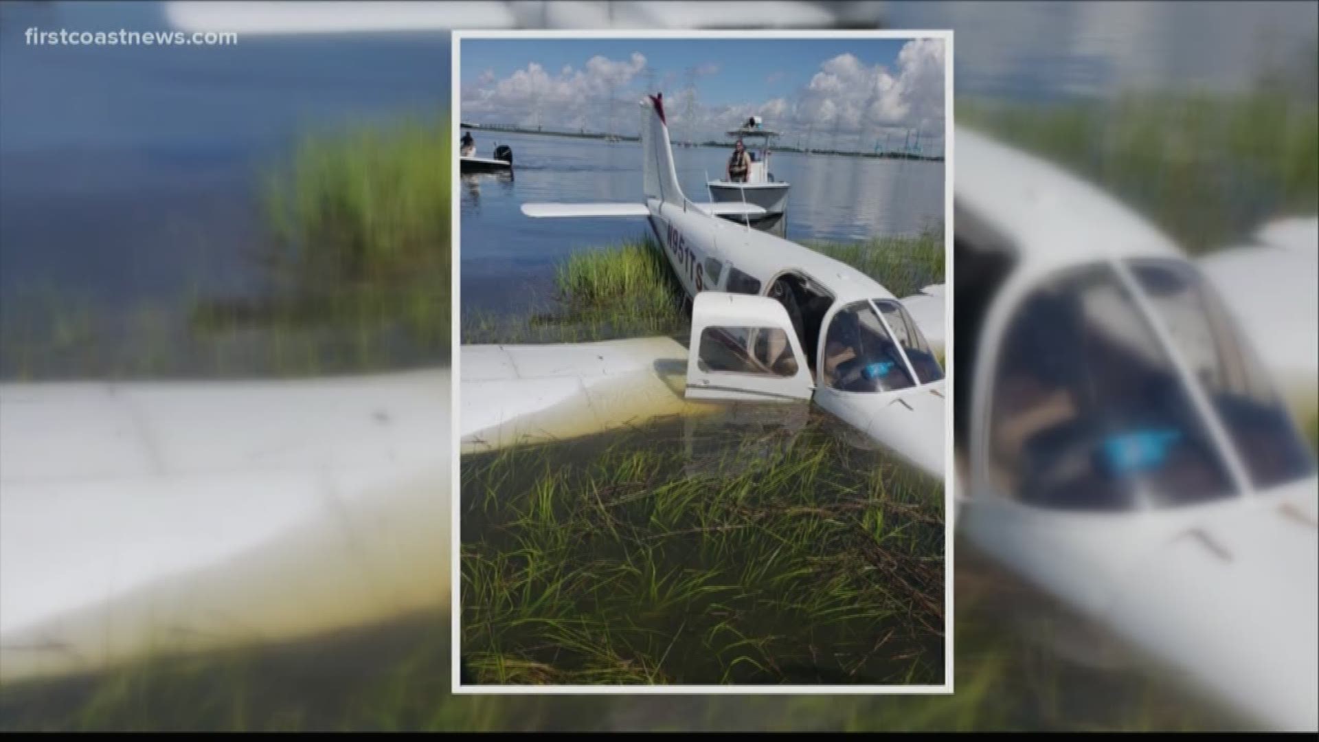 The lone occupant of the plane was picked up by a good samaritan, JFRD said.