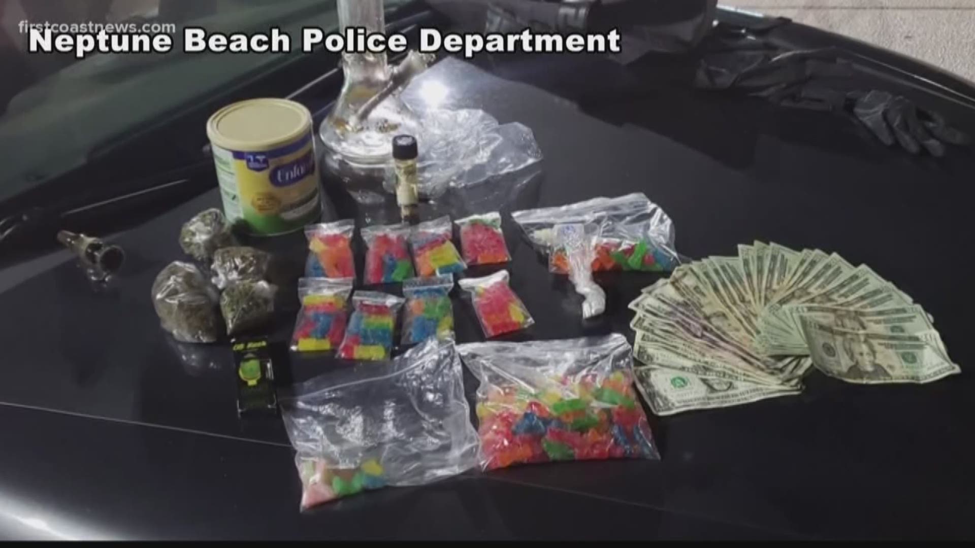 The Neptune Beach Police Department wants parents to sort through their kids' candy on Halloween.
