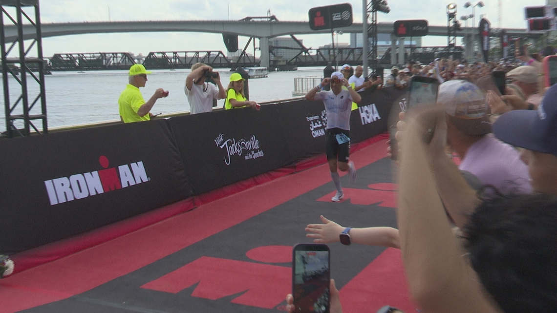 Nearly 2000 athletes compete in inaugural Ironman Jacksonville