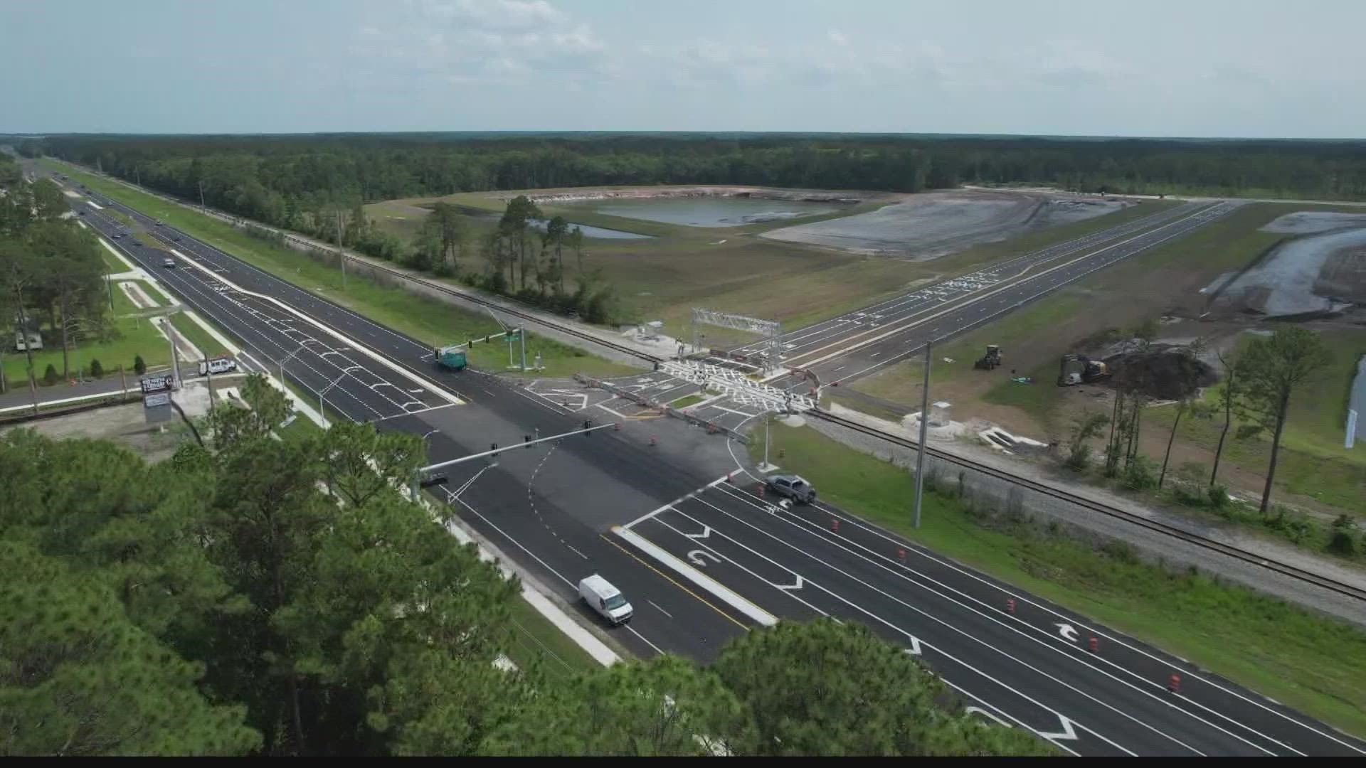 Brand new highway being built to help lessen the crowding on St. Johns County roads - SR-313. Some are not sure it will help.