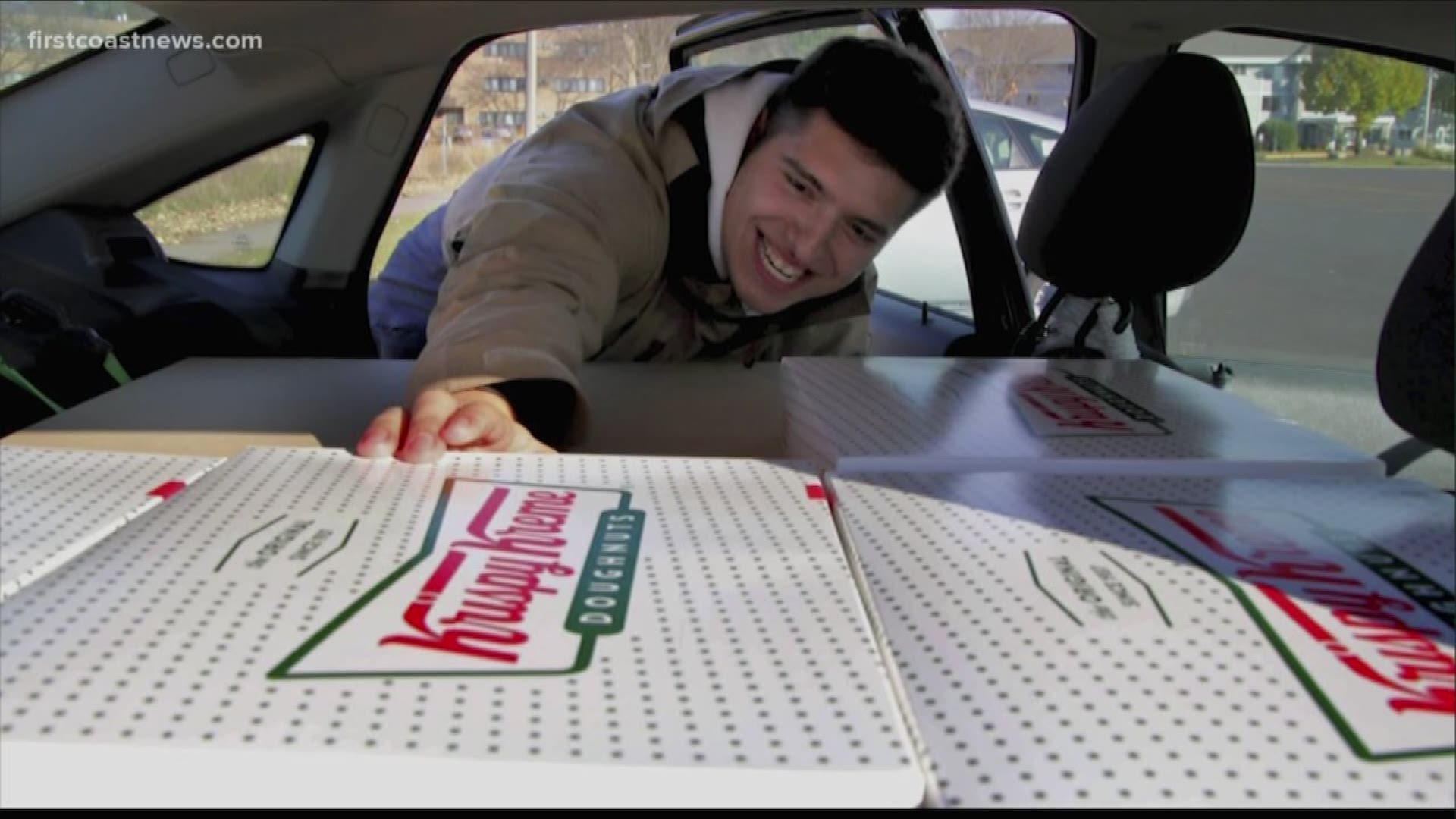 This teen drove hours and hours to buy Krispy Kreme donuts to sell them in his home state. Do you think what he did was smart or schemey?