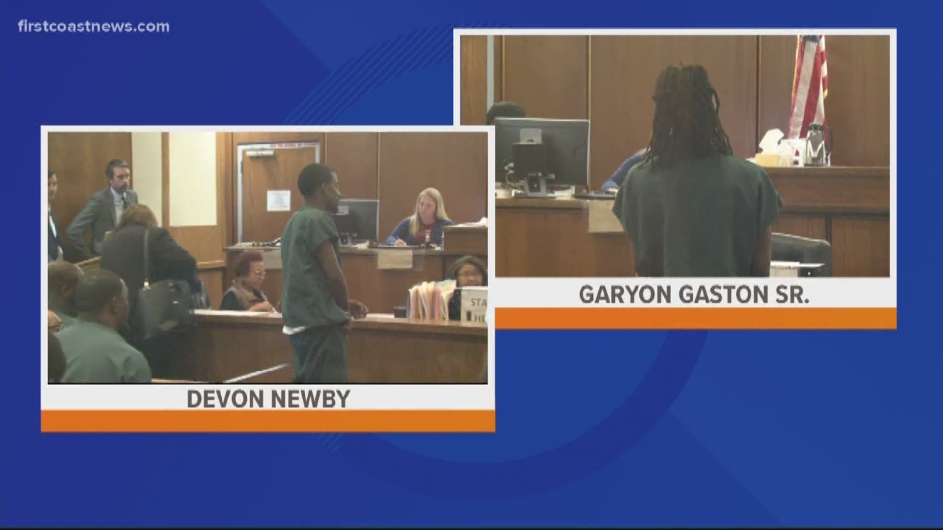 The suspect, Garyon Gaston, 22, was the baby's caretaker. The baby suffered from broken bones, bruises and was bleeding, police say.