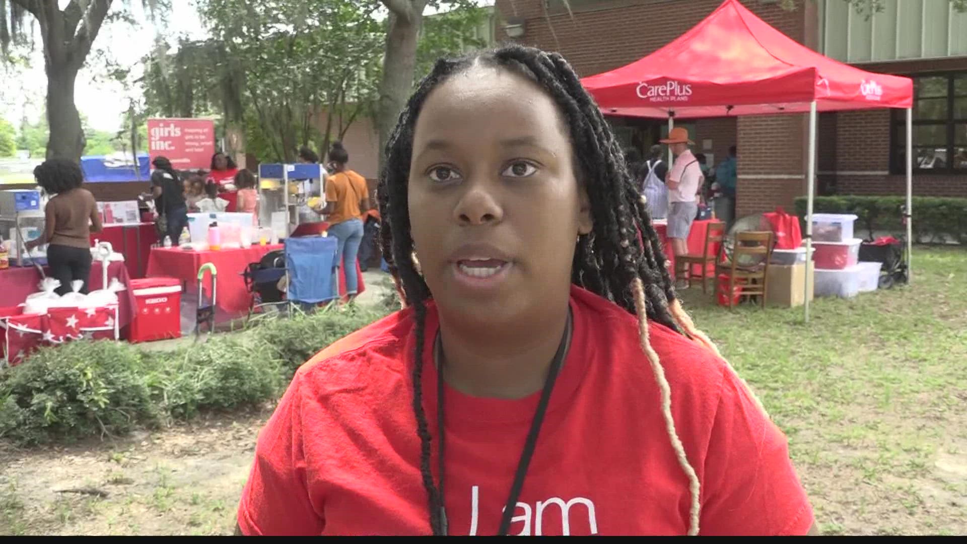 Girls Inc hosted its first ever community festival to celebrate the end of summer and the beginning of the school year at Parkwood Heights Elementary.