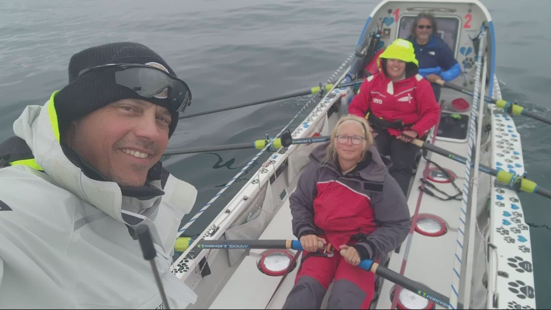 Team of rowers expects to row from California to Hawaii