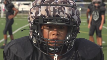 'She hits hard': How one St. Johns County 12-year-old found herself in a helmet and pads, on a field with 260 boys