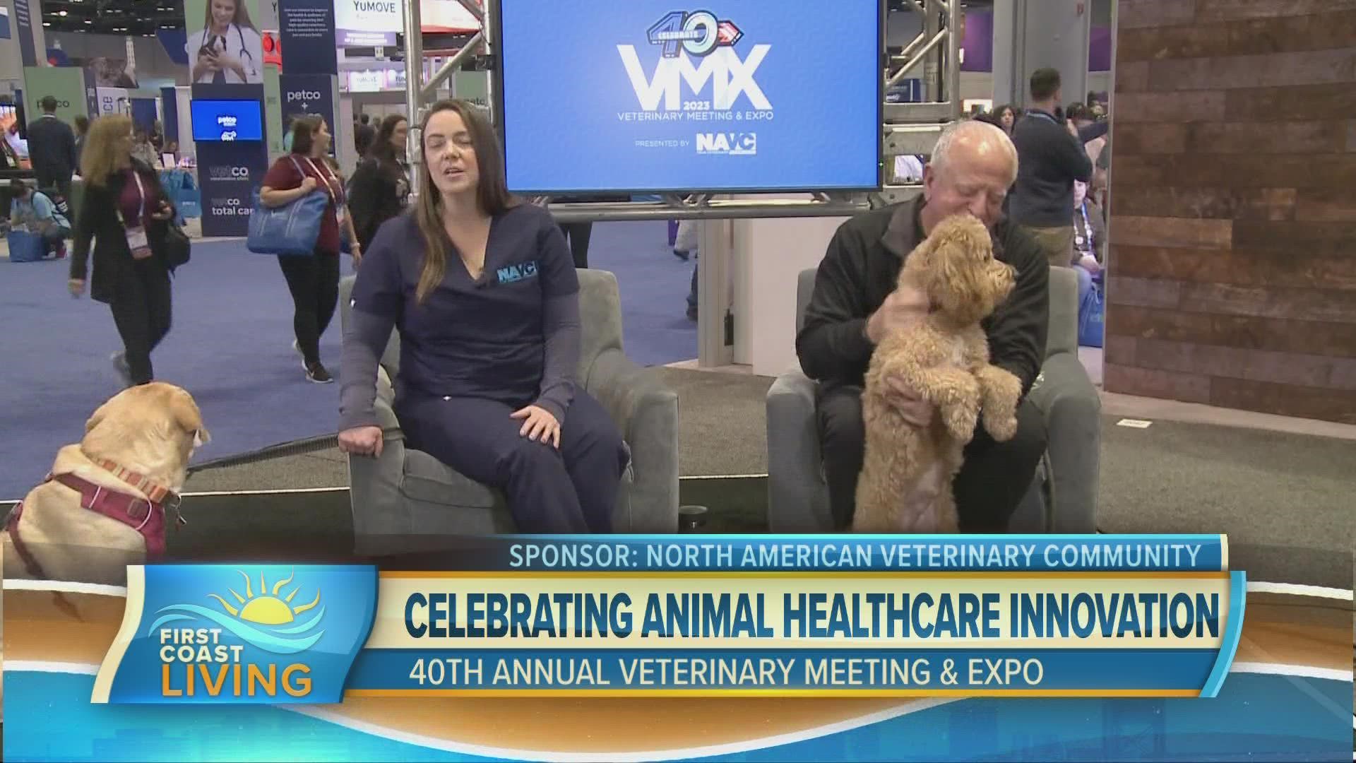 Gene O'Neill and Dr. Dana Varble of the NAVC share medical advances helping our furry family members and exciting innovations presented at this year's conference.