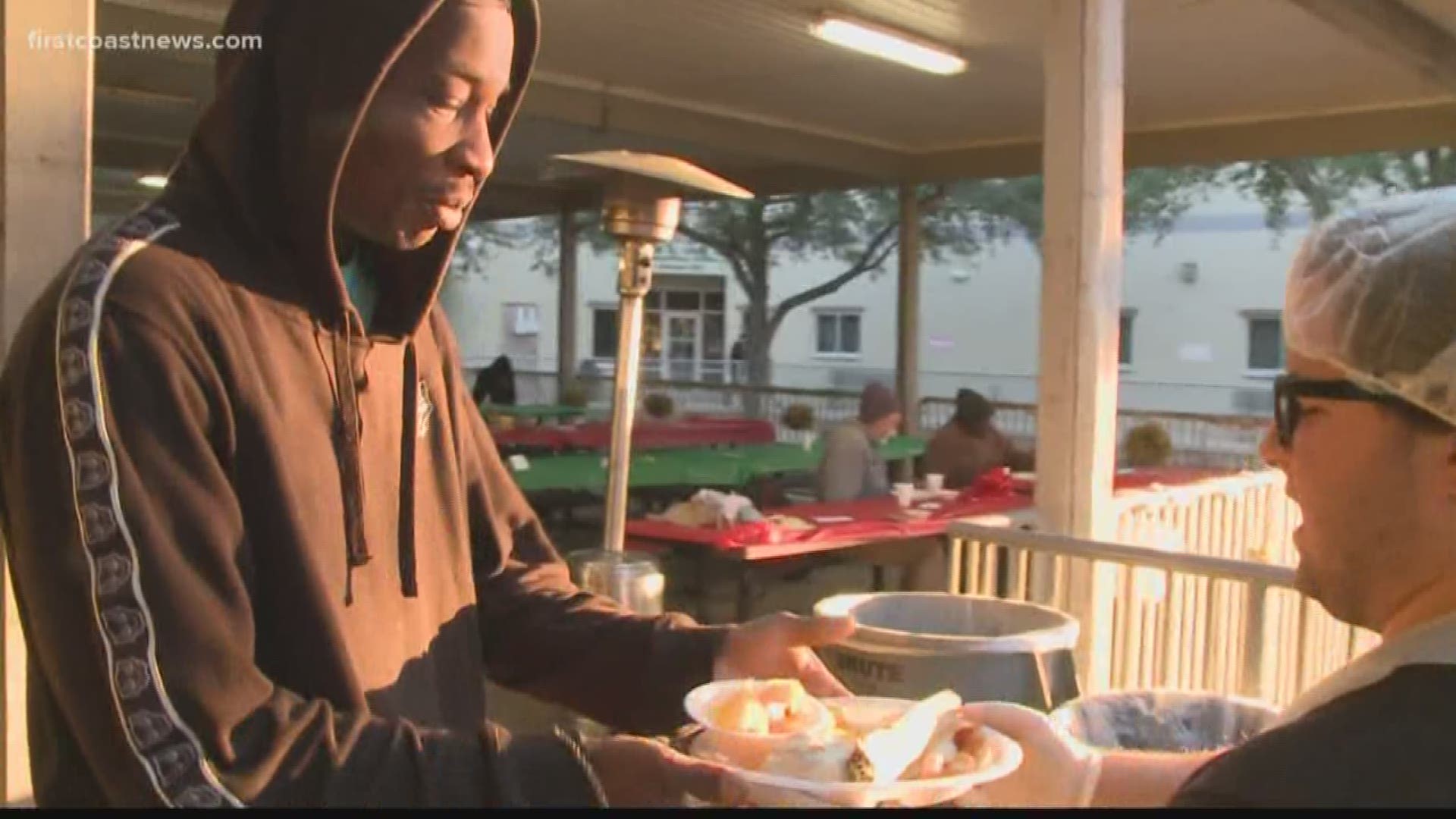 The Sulzbacher in Jacksonville is preparing to serve warm Christmas meals to those in need.