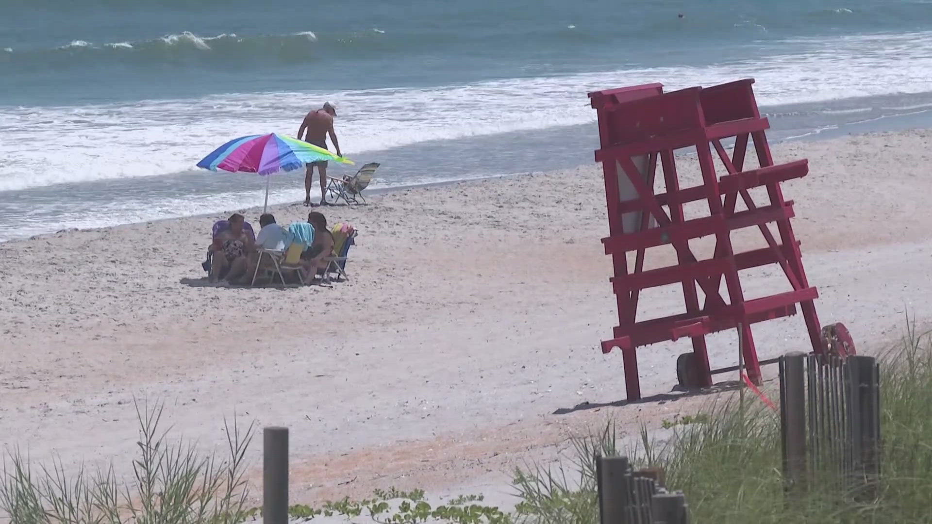 While it will not make landfall, hurricane Erin poses risks for Florida’s First Coast due to high surf and dangerous rip currents. 