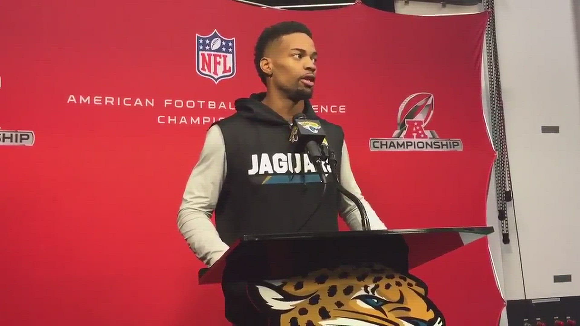Jaguars CB A.J. Bouye discusses playing the Patriots in New England