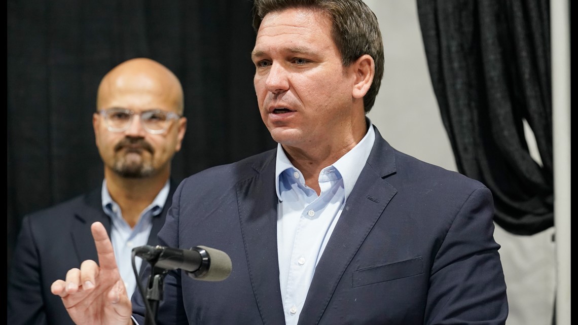Watch Live: Gov. DeSantis speaks in Marianna - Vimarsana News