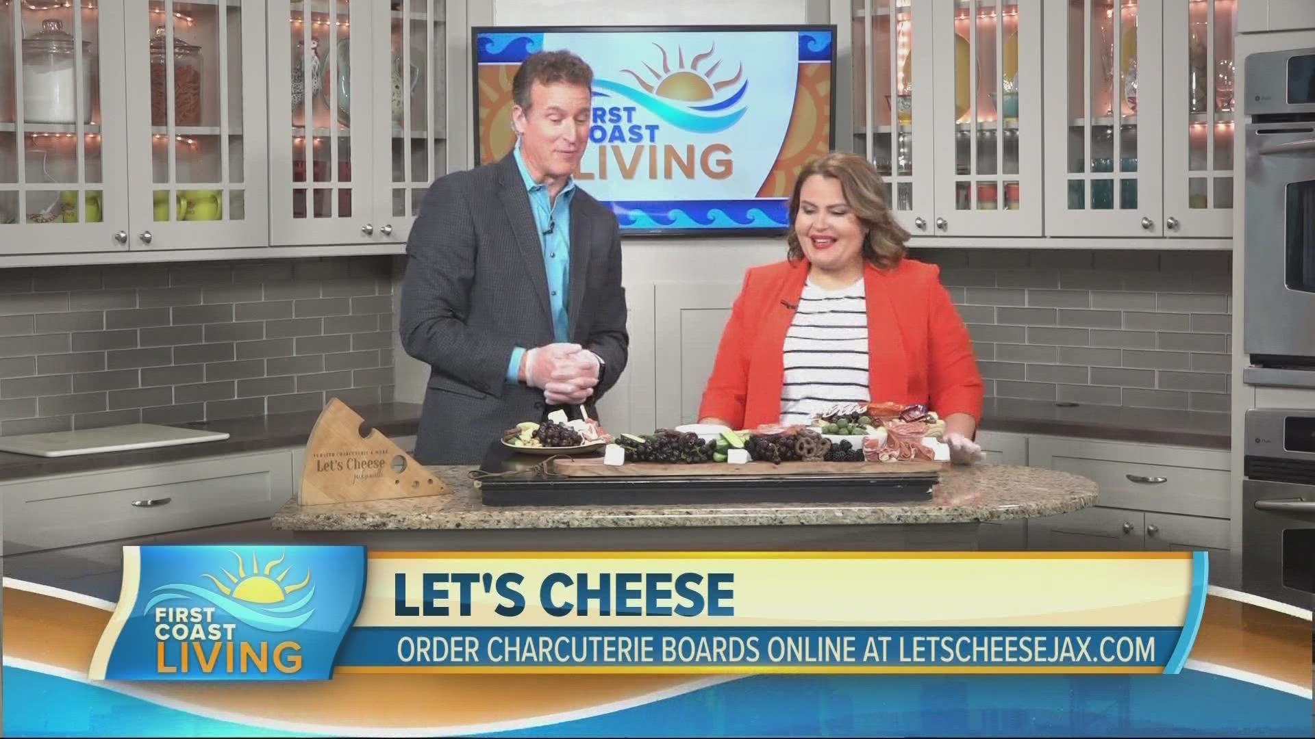 Rebecca Sobrado, Owner and Curator of "Let's Cheese" shares how to wow your guests with a charcuterie board.
