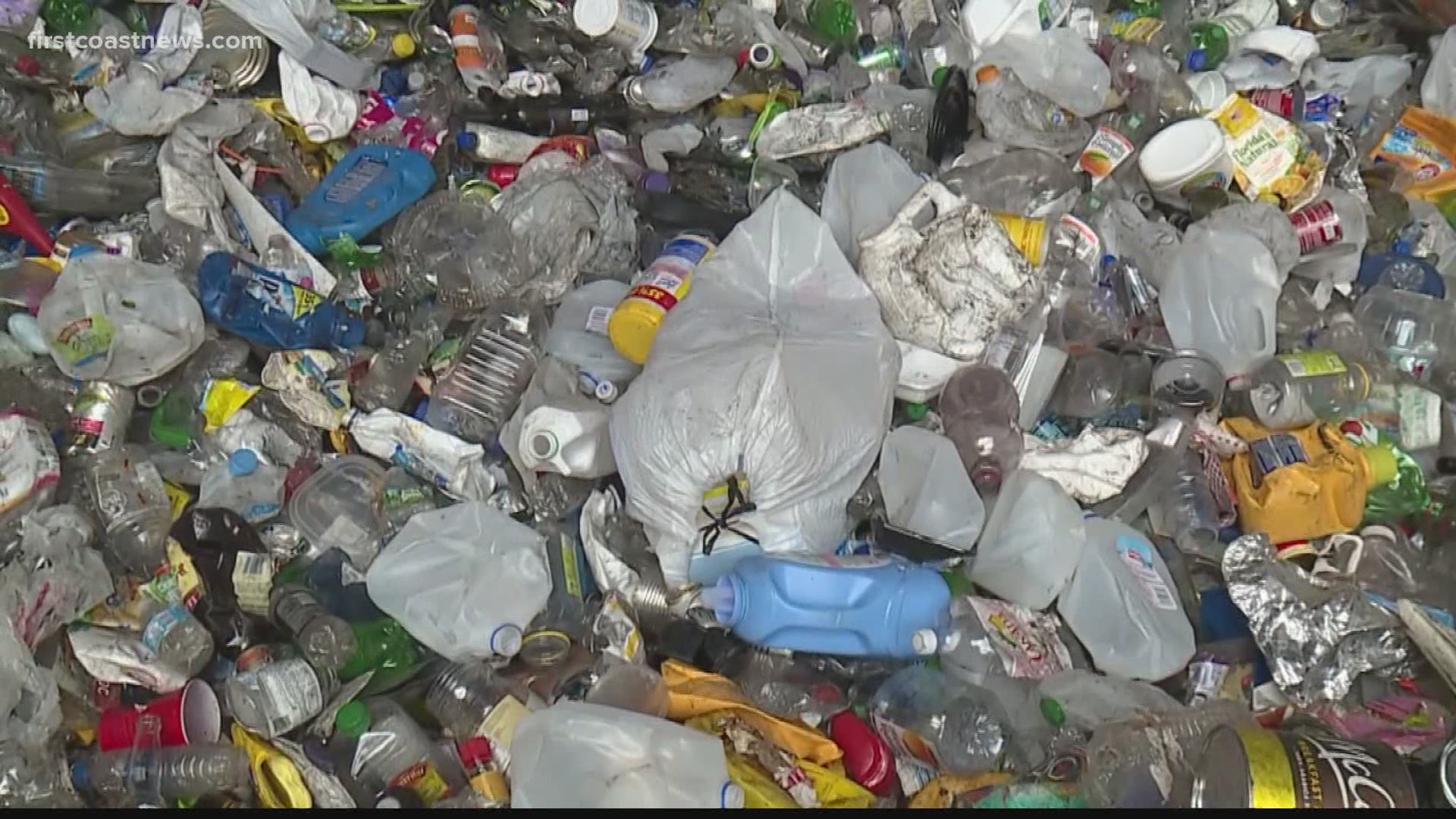 The glass in your recycling bin may not be getting recycled, officials say