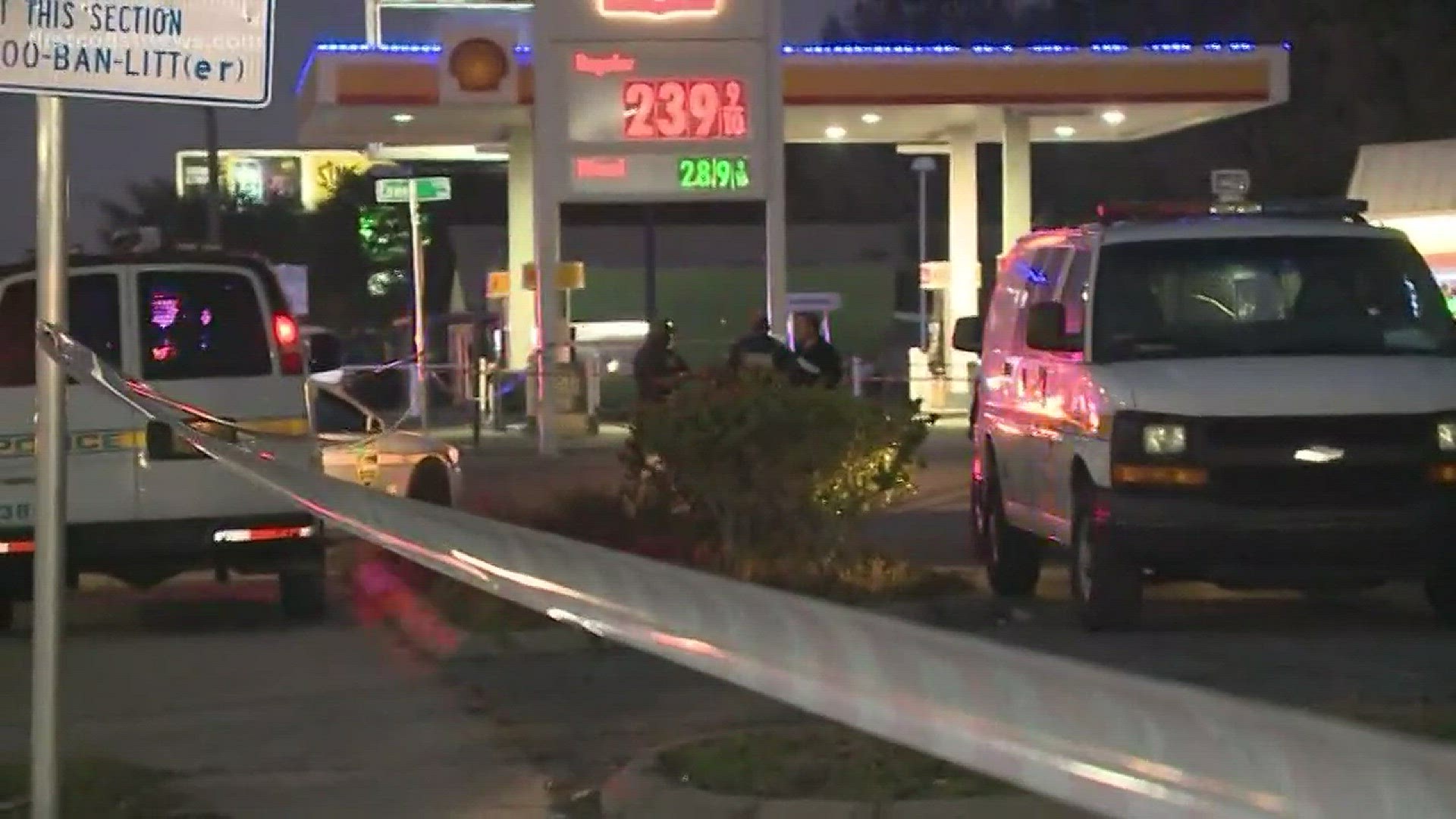 A man in his 60s has been killed in a shooting on the Westside outside a gas station.