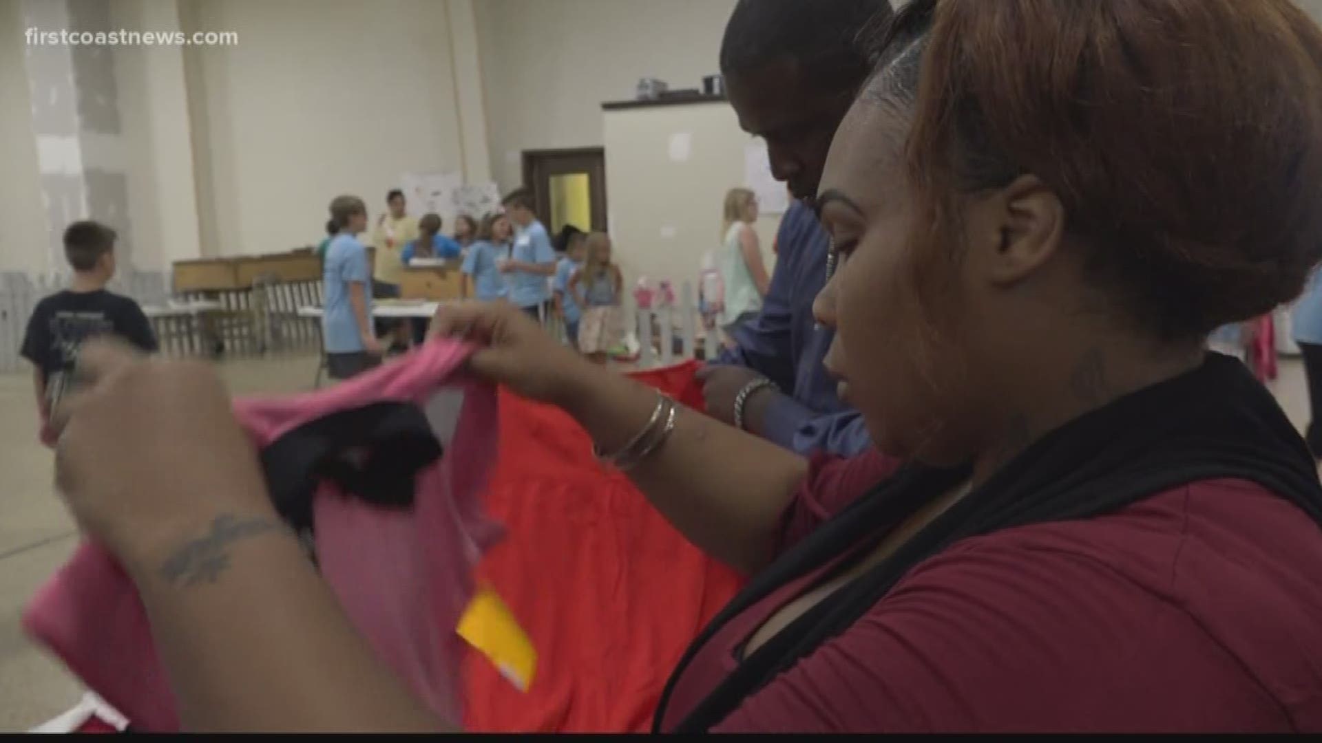 The financial stress of sending kids back to school can be overwhelming, but one Hilliard church is making sure families have the basic resources they need, like clothes.