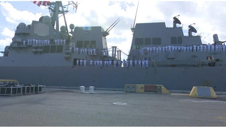 Live | USS Jason Dunham returning to Mayport after 7-month deployment