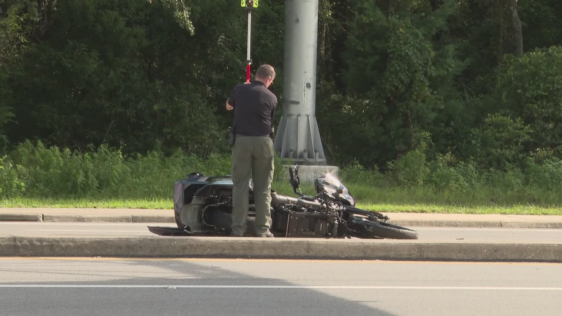 This crash marks the 88th time a person has died in a crash in Duval County, and the 17th involving a motorcyclist.