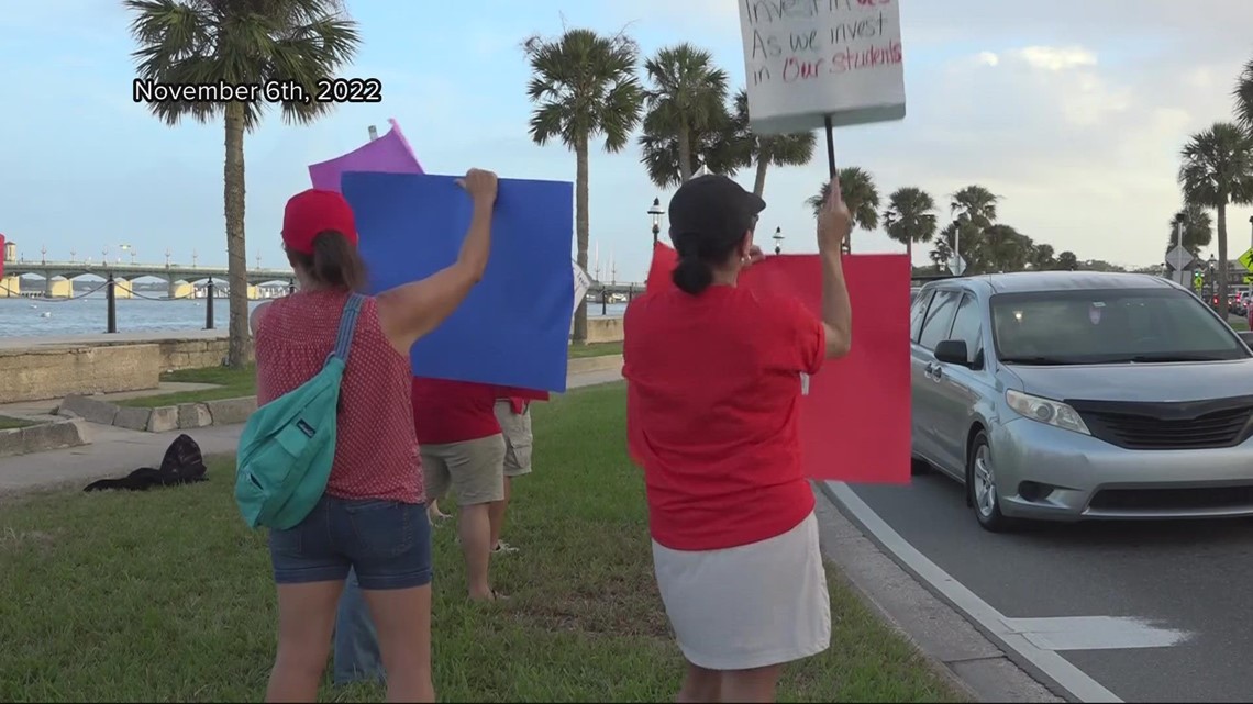 Teachers in St. Johns County turn down raise offer, say it's not good enough
