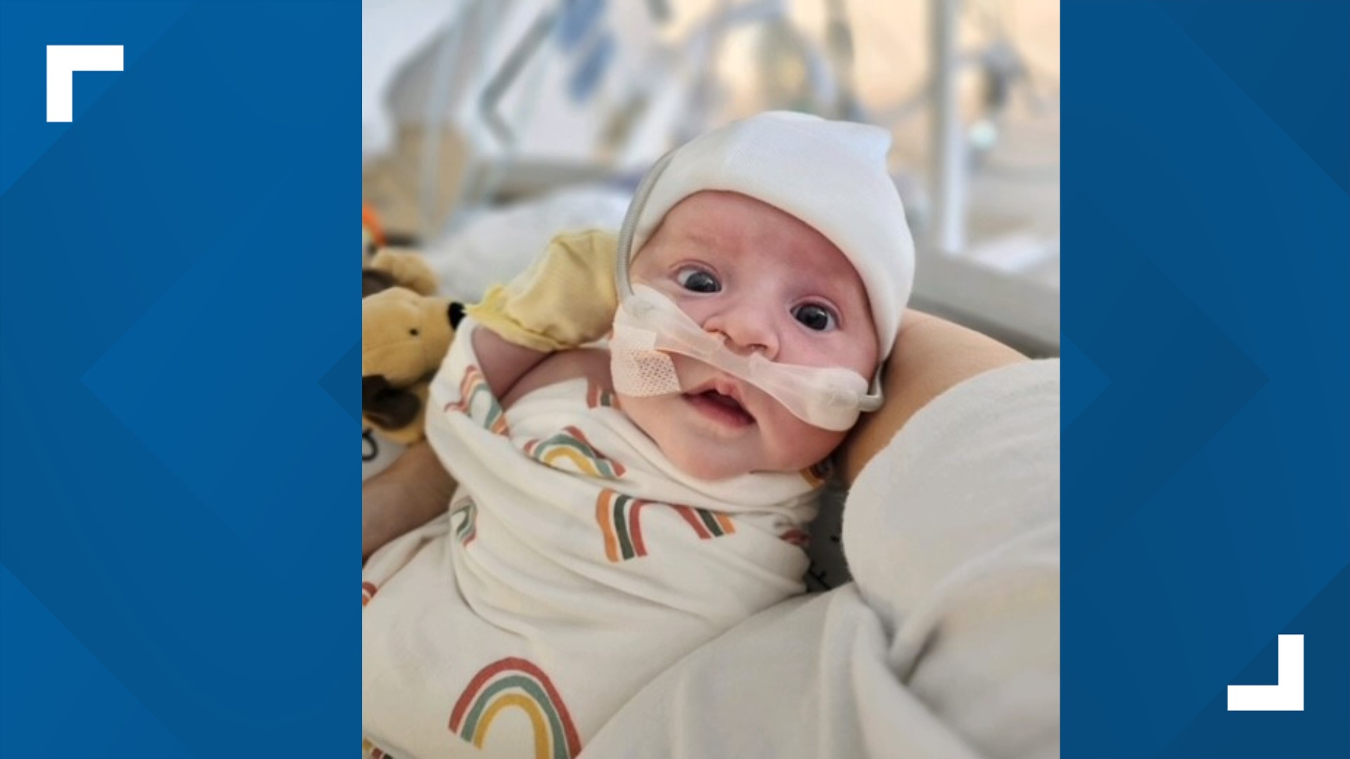 Baby with rare heart defect thriving with community support