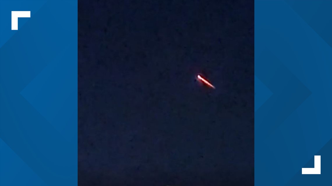 Watch Possible meteor captured on video in North Florida
