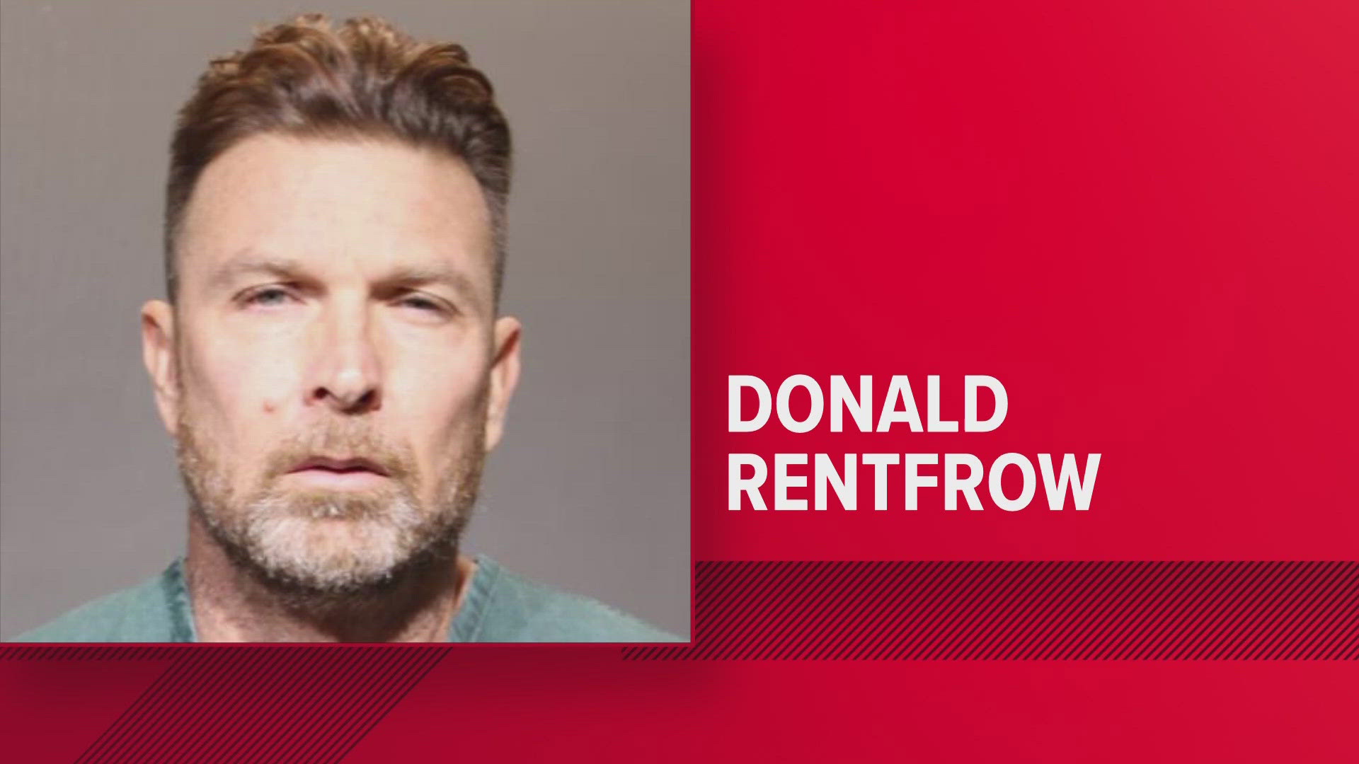 The suspect, Rentfrow Jr., is charged with 2nd degree murder and scheduled to make his first appearance in court on Wednesday.