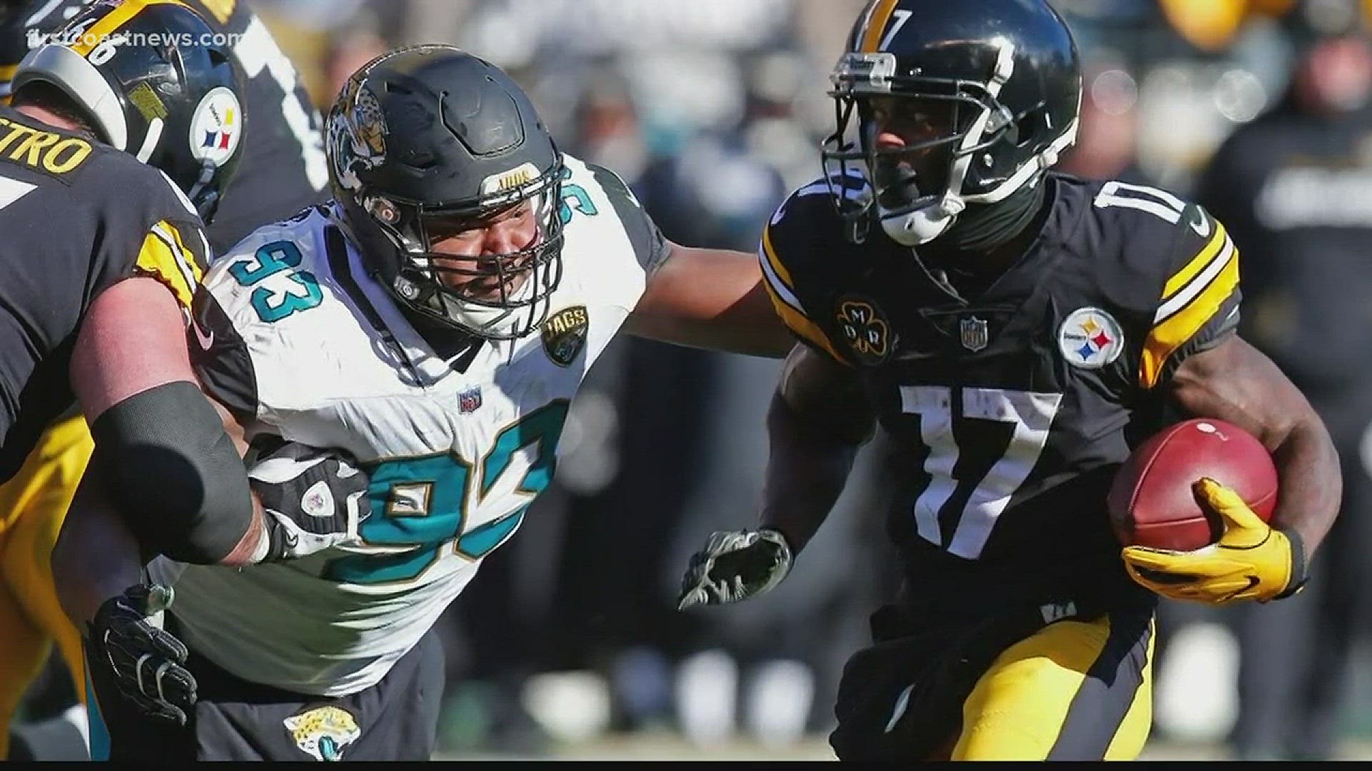 New England is favored to win, but the Jaguars are determined to try and beat them on Sunday.