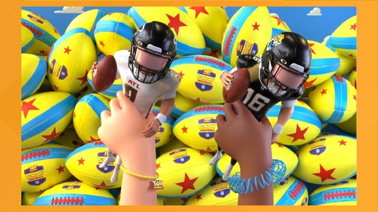 Toy Story-themed version of 2023 Jaguars, Falcons game on Disney+