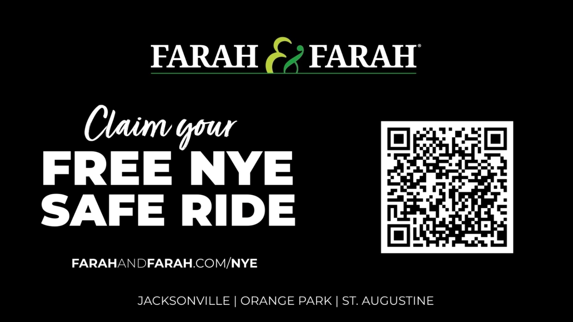 How to get a free ride home on NYE