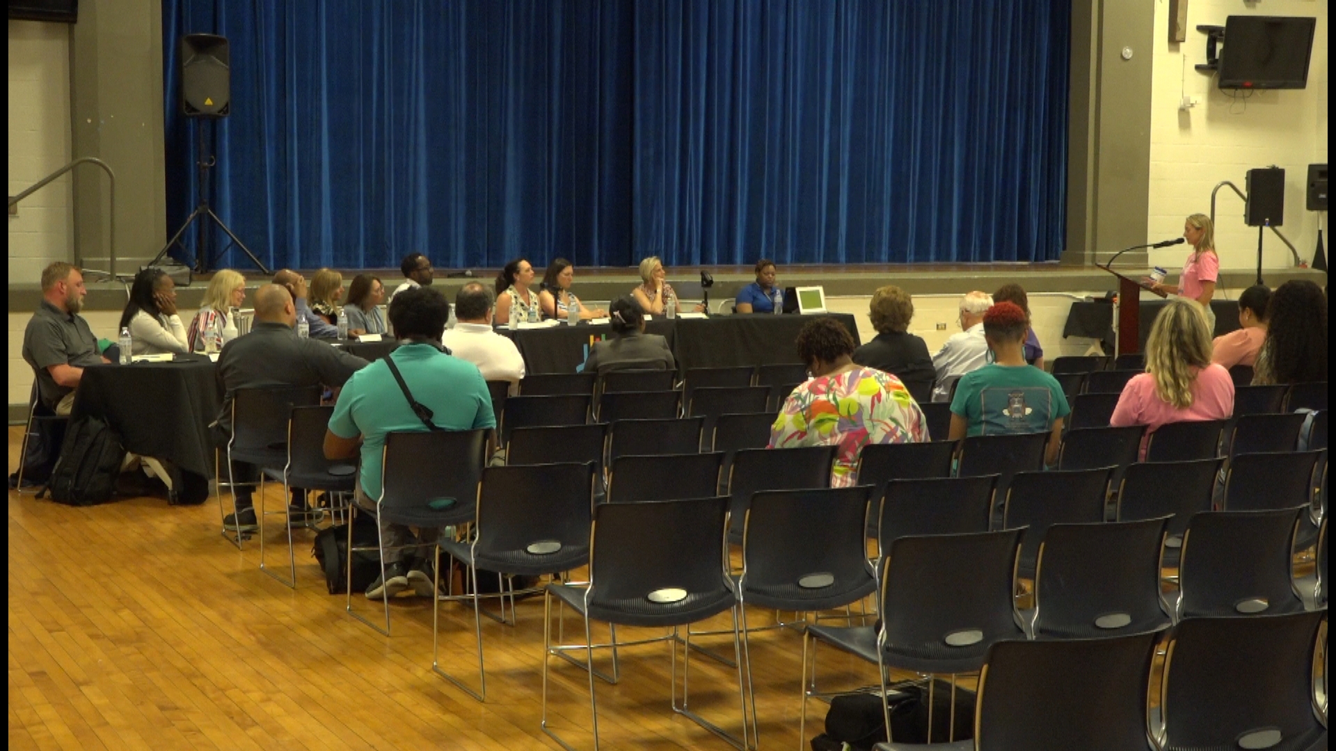 Safety and traffic were two big things brought up by parents at tonight's DCPS public forum Meeting at Stanton College Prep in District 4.